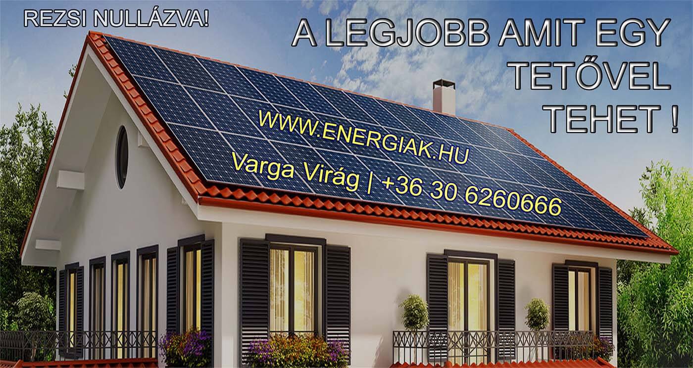 A legjobb dolog amit egy tetővel tehet! - www.napelem.energiak.hu